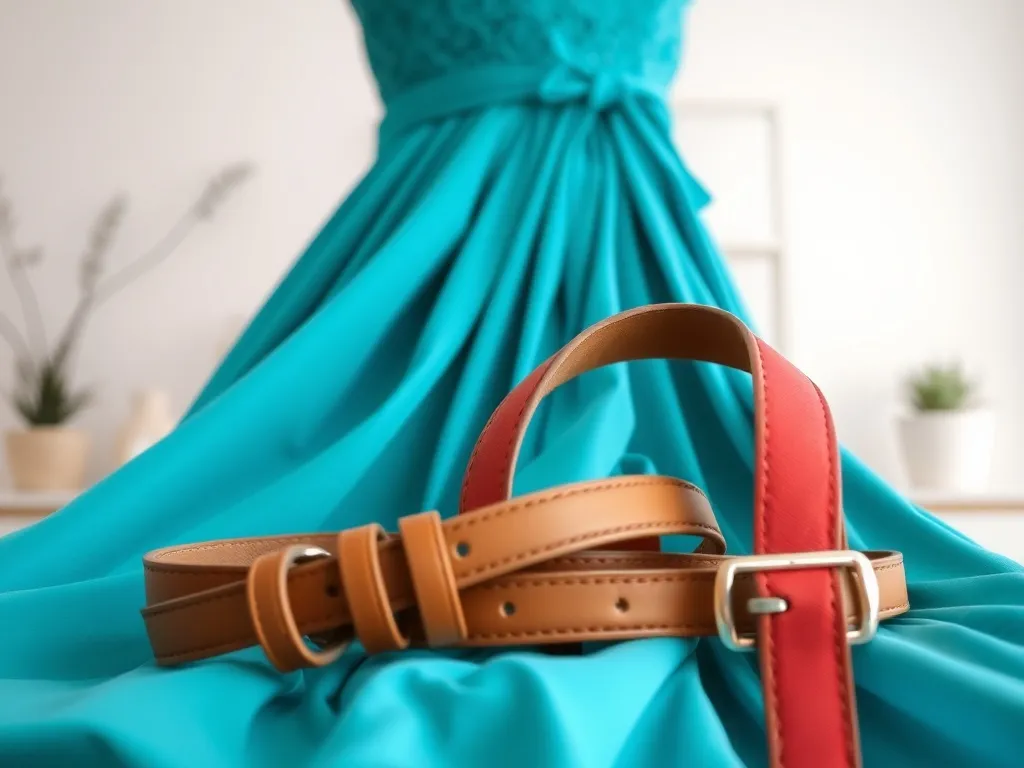 Jaki pasek do turkusowej sukienki? Oto najlepsze propozycje!