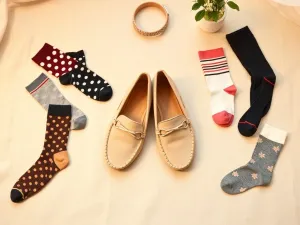 Jakie skarpetki do mokasynów damskich wybrać, aby wyglądać modnie?