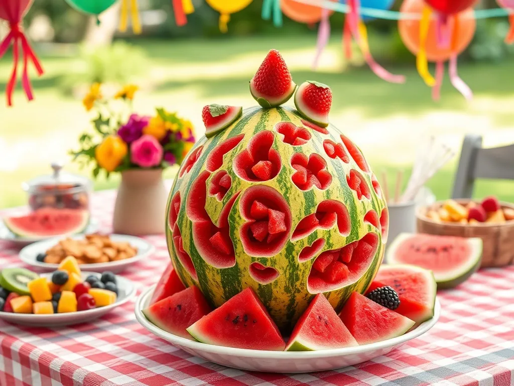 Jak udekorować arbuz na przyjęcie? Pomysły i inspiracje