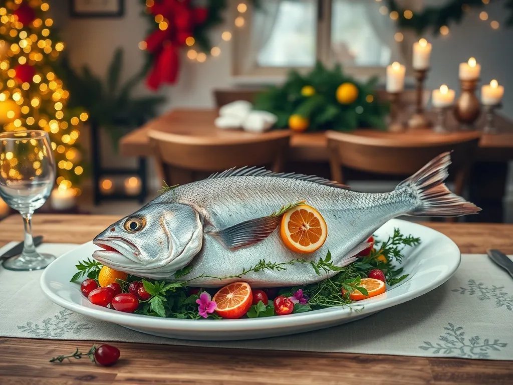 Jak udekorować rybę na wigilię? Praktyczne porady i inspiracje